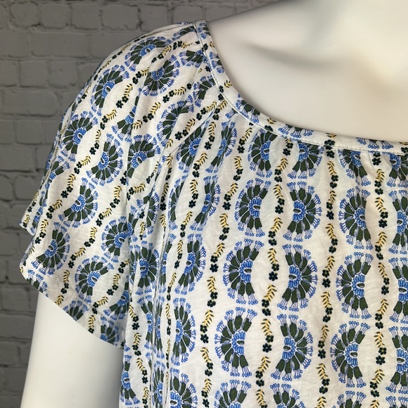 Style & Co Printed Knit Pleat-Neck Knit Top Plus Size 3X - Picture 5 of 5